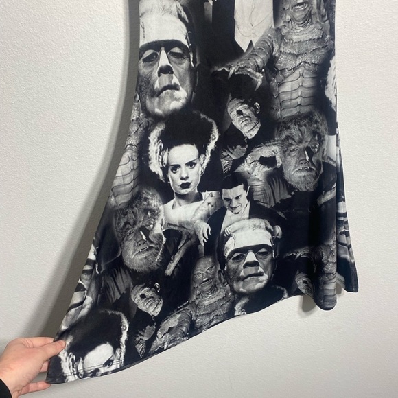 Universal Monsters horror skater dress Halloween - Picture 5 of 8